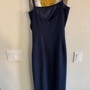 bardot rona ruffle midi dress